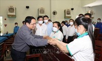 Kunjungan kerja PM Pham Minh Chinh di Provinsi Vinh Long 