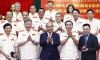 Presiden Nguyen Xuan Phuc Lakukan Temu  Kerja di Direktorat Keamanan Domestik, Kementerian Keamanan Publik