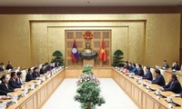 Vietnam-Laos Perkuat Kerja Sama Yang Pantas dengan Hubungan Politik Istimewa Antara Dua Negara