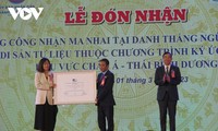 Ma Nhai Ngu Hanh Son Menjadi Warisan Dokumen dalam Program Memori Dunia