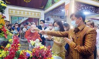 Festival Perayaan Hari Raya Tahun Baru Tradisional Laos, Thailand, Kamboja, dan Myanmar di Kota Ho Chi  Minh