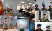 Peringatan HUT ke-75 Hari Internasional Pasukan Pemelihara Perdamaian PBB dari Vietnam dan PBB    