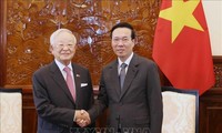 Presiden Vietnam, Vo Van Thuong Terima Ketua Federasi Majikan Perusahaan Republik Korea 