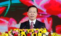 Presiden Vietnam, Vo Van Thuong: Provinsi Hau Giang sedang Berada Pada Periode Emas yang Menghimpun Syarat-Syarat Unggul dan Potensial