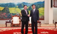 Pimpinan Partai dan Negara Laos Apresiasi Hubungan Kerja Sama antara Parlemen Dua Negara