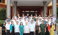Déplacement de Nguyen Phu Trong à Bac Kan