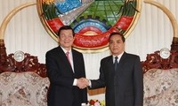 La presse laotienne a largement couvert la visite du président Truong Tan Sang