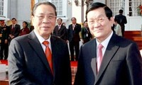 La visite du président Truong Tan Sang au Laos a été courronnée de succès