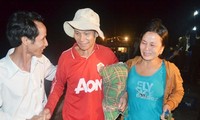 Les 21 pêcheurs de Quang Ngai sont revenus sain et sauf au Vietnam 