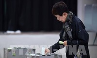 Japan conducts early votes for 2017 Lower House Election
