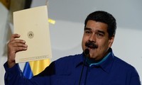 Venezuelan President registers his candidacy for April elections