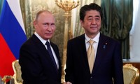 Putin, Abe reconfirm peace treaty 