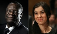 Nobel peace prize 2018 won by Denis Mukwege and Nadia Murad