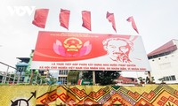 Flags, banners displayed in Hanoi ahead of national election day