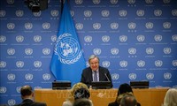 UN chief asks countries to put peace at center of actions