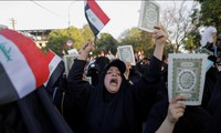 Iraqis protest over Koran desecration; Iran condemns Sweden