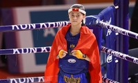 Female Vietnamese fighter jumps impressively up the Muay world ranking