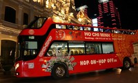 All-night hop-on hop-off bus tour launched in HCM city