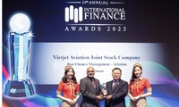 VietJet honoured at International Finance Awards