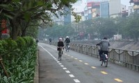 Hanoi pilots exclusive route for pedestrians, cyclists