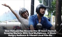Vietnam - one of Asia’s fastest growing cinema markets: US news site
