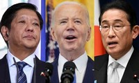 Japan, US, Philippines vow to boost ties ahead of April summit