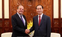 Presiden Tran Dai Quang menerima Duta Besar Cile sehubungan dengan akhir masa baktinya di Vietnam