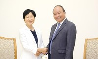 PM Vietnam, Nguyen Xuan Phuc menerima Direktur Pelaksana merangkat Ketua Dana Lingkungan Global