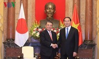 Presiden Vietnam, Tran Dai Quang melakukan pembicaraan Ketua Majelis Rendah Jepang, Tadamori Oshima dan menerima Ketua JiCA, Shinichi Kitaoka