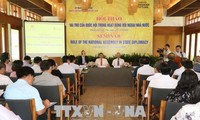 Wakil Ketua MN Vietnam, Uong Chu Luu menghadiri lokakarya “Peranan MN dalam aktivitas luar negeri Negara”