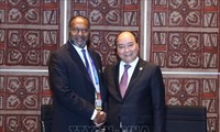 PM Nguyen Xuan Phuc bertemu dengan PM Vanuatu