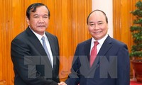 Memperdalam lebih lanjut lagi hubungan tetangga yang baik, persahabatan  tradisional antara Vietnam dan Kamboja