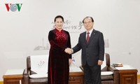 Ketua MN Vietnam, Nguyen Thi Kim Ngan menerima Walikota Busan, Republik Korea