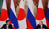 Jepang memprotes Rusia membangun barak-barak serdadu di pulau-pulau sengketa