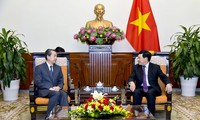 Deputi PM, Menlu Vietnam, Pham Binh Minh menerima Dubes Tiongkok di Vietnam
