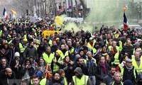 Demonstrasi “Rompi Kuning” terjadi lagi di Perancis