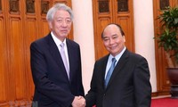 PM Nguyen Xuan Phuc menerima Deputi PM Singapura