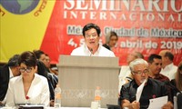 Delegasi Partai Komunis Viet Nam menghadiri lokakarya internasional di Meksiko