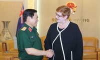 Menhan Vietnam, Ngo Xuan Lich menerima Menlu Australia, Senator, Marise Payne