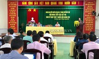 Ketua MN Vietnam, Nguyen Thi Kim Ngan melakukan kontak dengan para pemilih di Kabupaten Phong Dien, Kota Can Tho