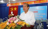 Deputi PM Truong Hoa Binh melakukan kunjungan kerja di Provinsi Tay Ninh