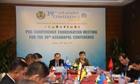 Panitia penyelenggara Konferensi ASEANAPOL 39 melakukan sidang membahas pekerjaan persiapan