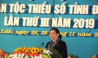 Wakil Harian Ketua MN Tong Thi Phong menghadiri Kongres Etnis-Etnis Minoritas di Provinsi Dak Lak