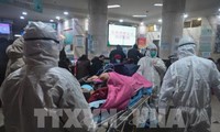 Jumlah kasus yang baru terinfeksi dan jumlah korban karena virus korona telah meningkat drastis di provinsi Hubei, Tiongkok