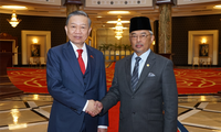 Menteri Keamanan Publik Vietnam, To Lam melakukan pembicaraan dengan Menteri Dalam Negeri dan melakukan kontak dengan Raja Malaysia