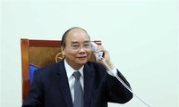 PM Nguyen Xuan Phuc melakukan pembicaraan telepon dengan Pemimpin Grup Permigasan Exxon Mobil