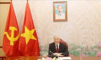 Pemimpin Vietnam – AS saling mengirim tilgram ucapan selamat sehubungan dengan peringatan ultah ke-25 penggalangan hubungan diplomatik