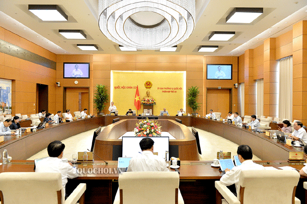 Pembukaan persidangan ke-46 Komite Tetap MN Vietnam