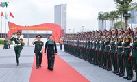 Ketua MN Vietnam melakukan rapat kerja dengan Grup Industri – Telekomunikasi Tentara