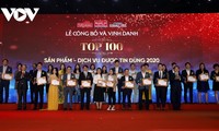 Memuliakan 100 Besar Produk dan Layanan Tepercaya Vietnam 2020
